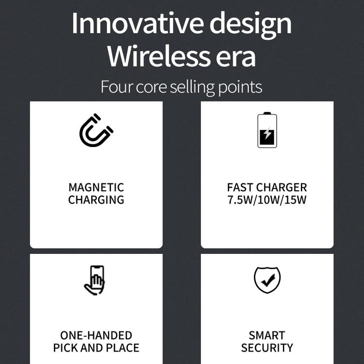 3 In 1 Magnetic Wireless Charger For Phone Watch Airpods