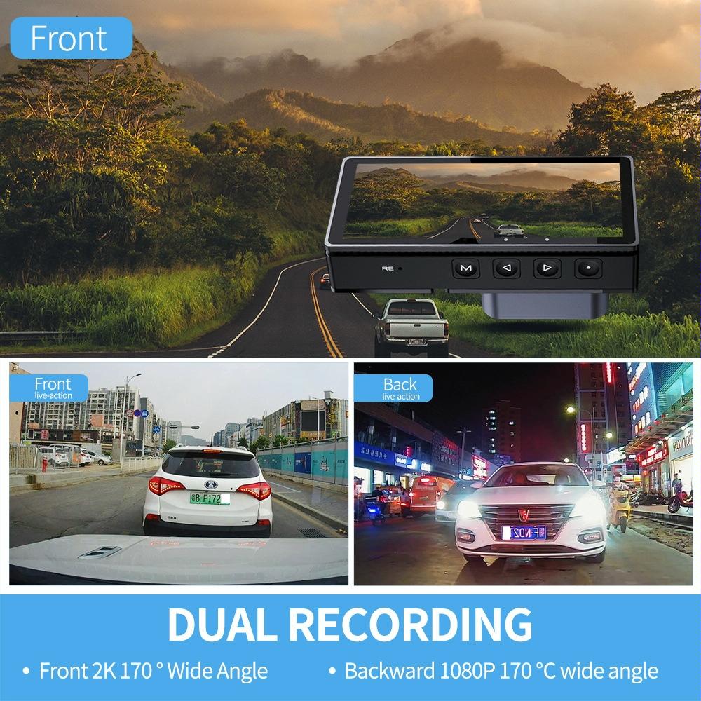 2k Hd Night Vision Car Recorder with Wifi and Single Recording