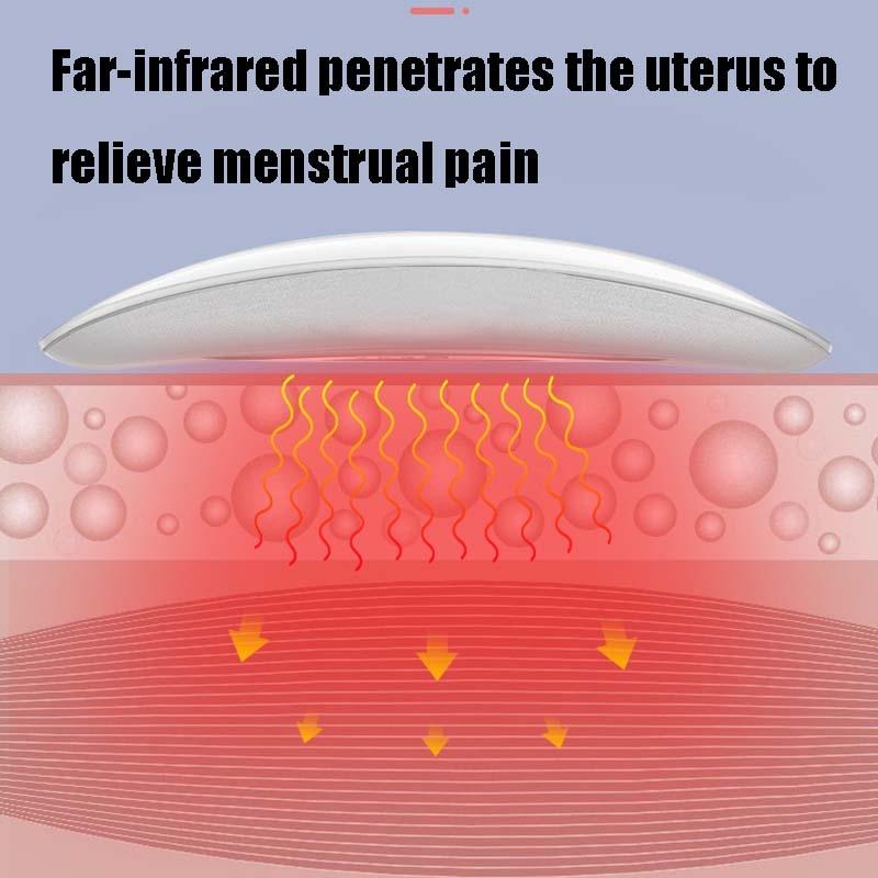 Vibrating Infrared Heat Massage Belt - Pink