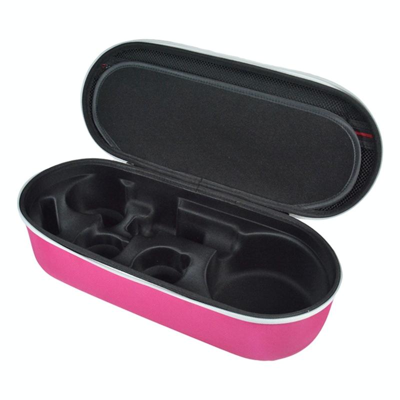 Hard Shell Storage Bag For Dyson Hd01 / Hd03 Hair Dryer Rose Red