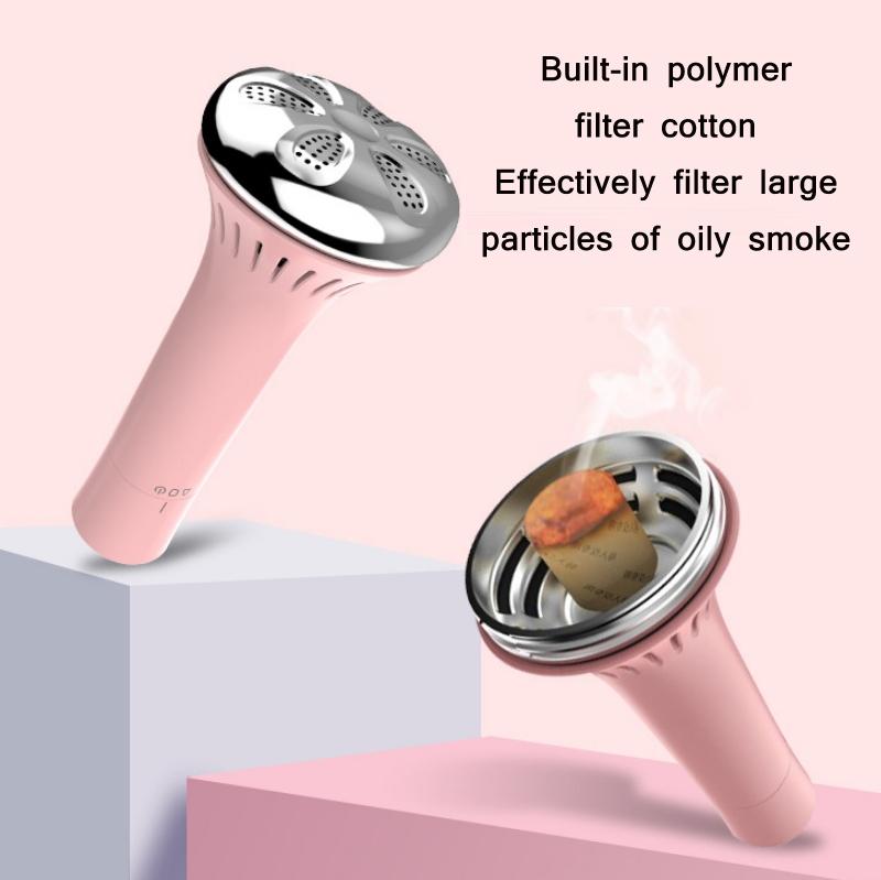 Smokeless Moxibustion Open Flame Massage Equipment - Cherry Pink