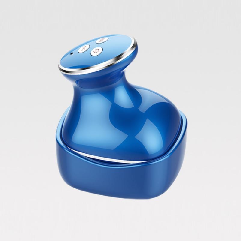 Electric Scalp Massager Multifunctional Vibration Therapy - White