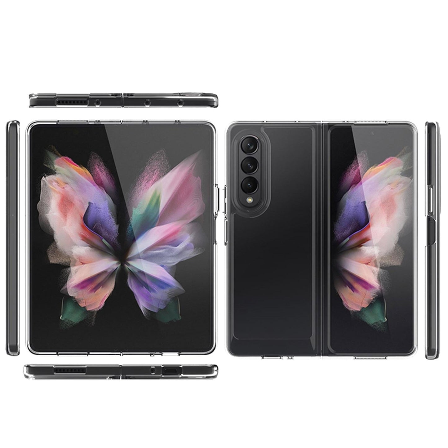 For Samsung Galaxy Z Fold4 5G Tpu Pc Case