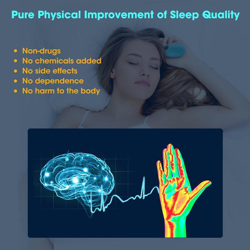 Portable Sleep Massager For Insomnia & Anxiety Relief - White