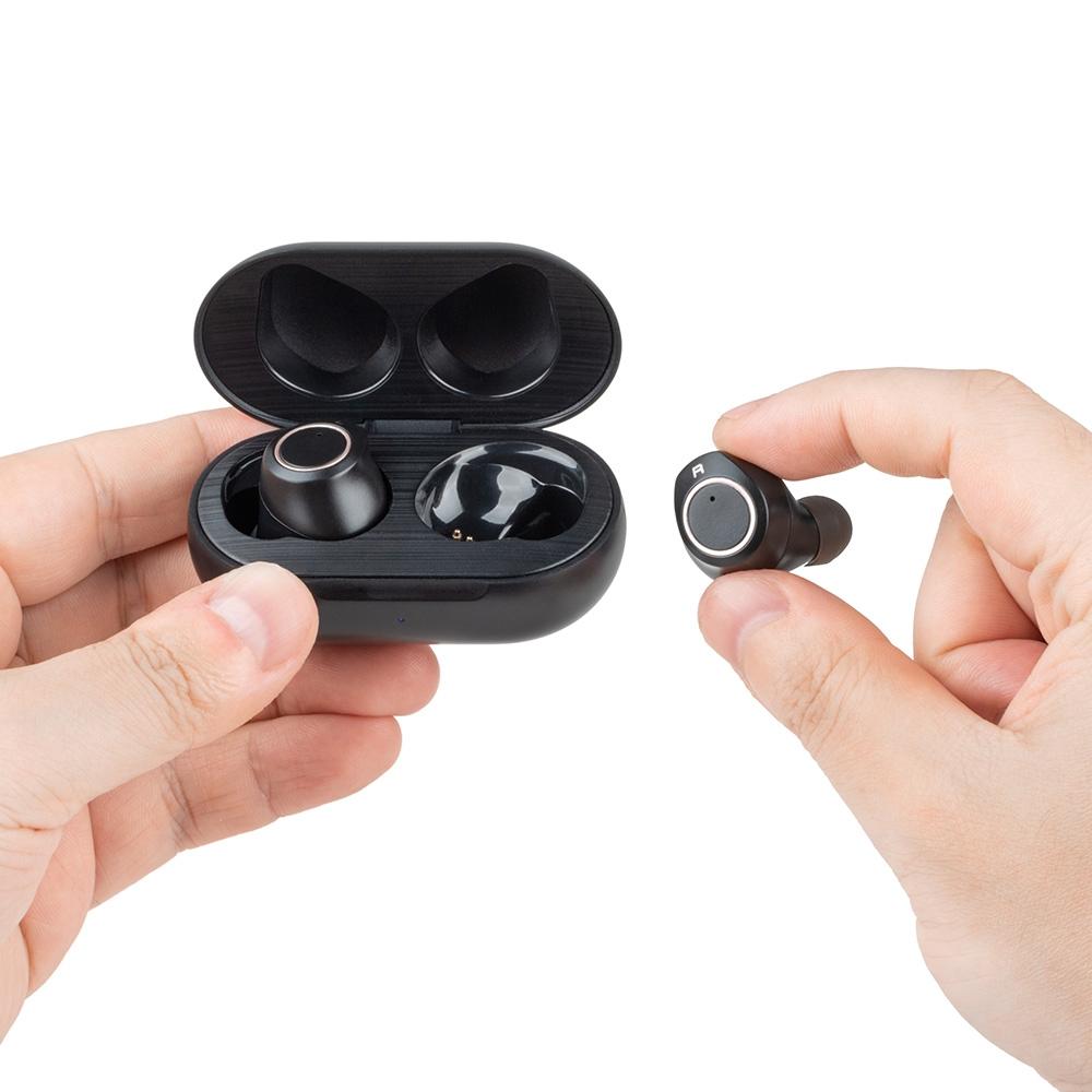 Mini Usb Charging Tws Hearing Aid Sound Amplifier - Black