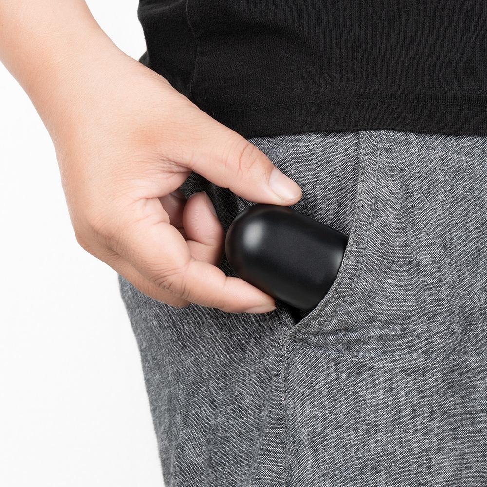 Mini Usb Charging Tws Hearing Aid Sound Amplifier - Black