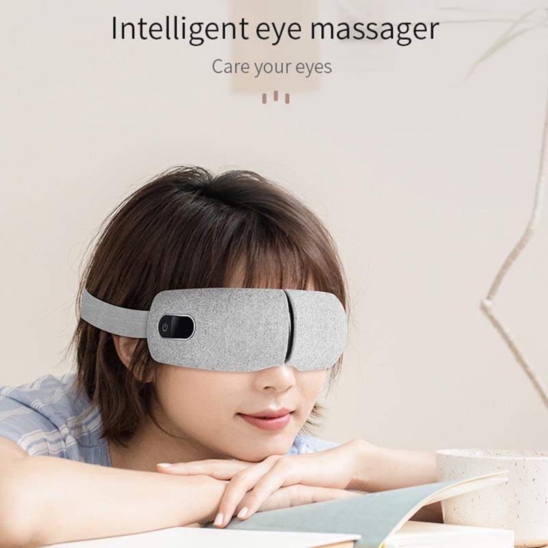 3-Layer Airbag Eye Massager English Grey