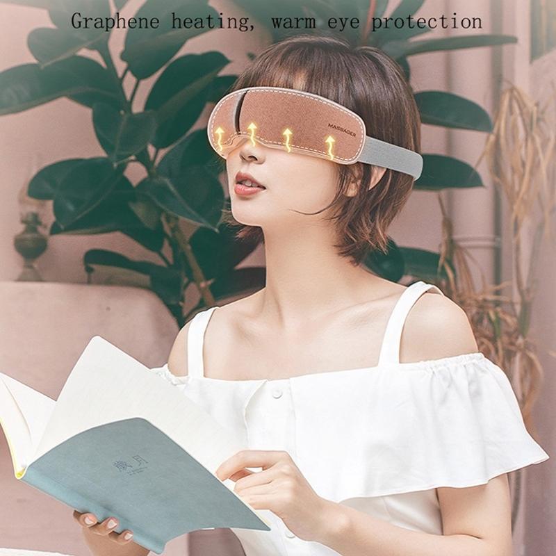 3-Layer Airbag Eye Massager English Grey