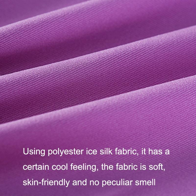 Sun Protection Golf Shawl Sleeves for Outdoor Sports and Cycling - Purple