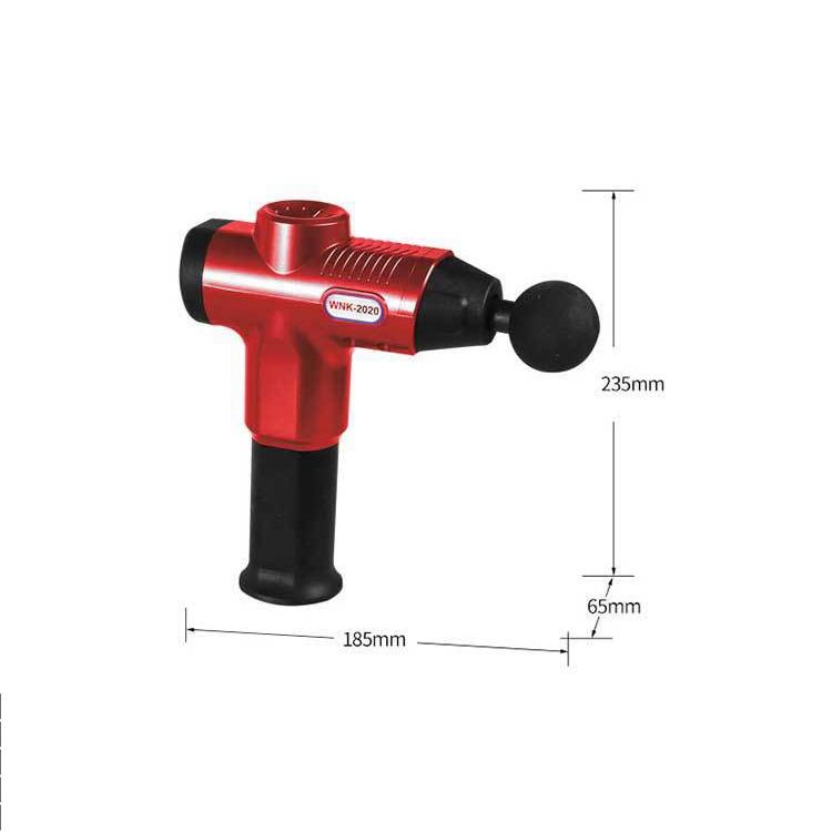 Portable Electric Massager For Muscle Relaxation And Fitness - Silver