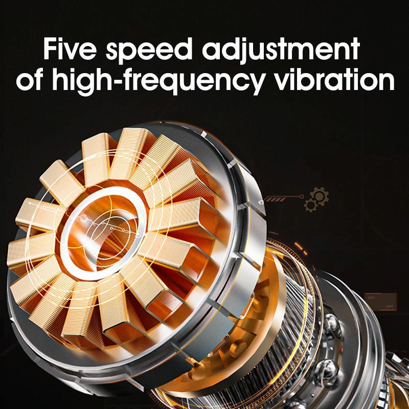 Electric Heating Ems Meridian Dredge Fascia Knife Pain Relief Tool - Black