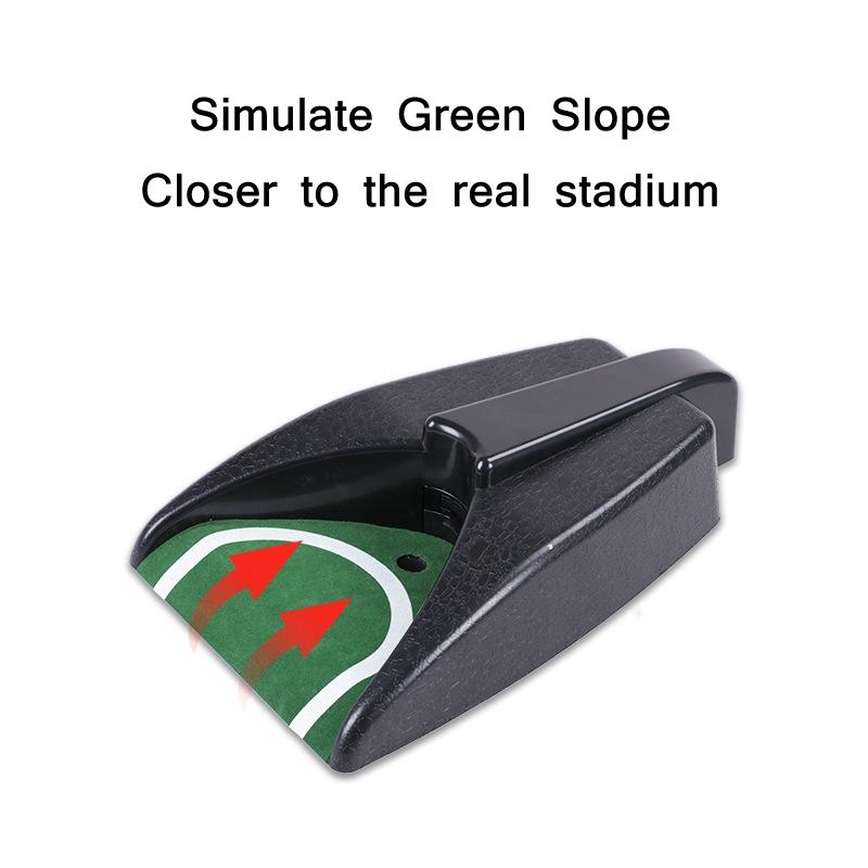 Automatic Golf Ball Returner for Putter Practice