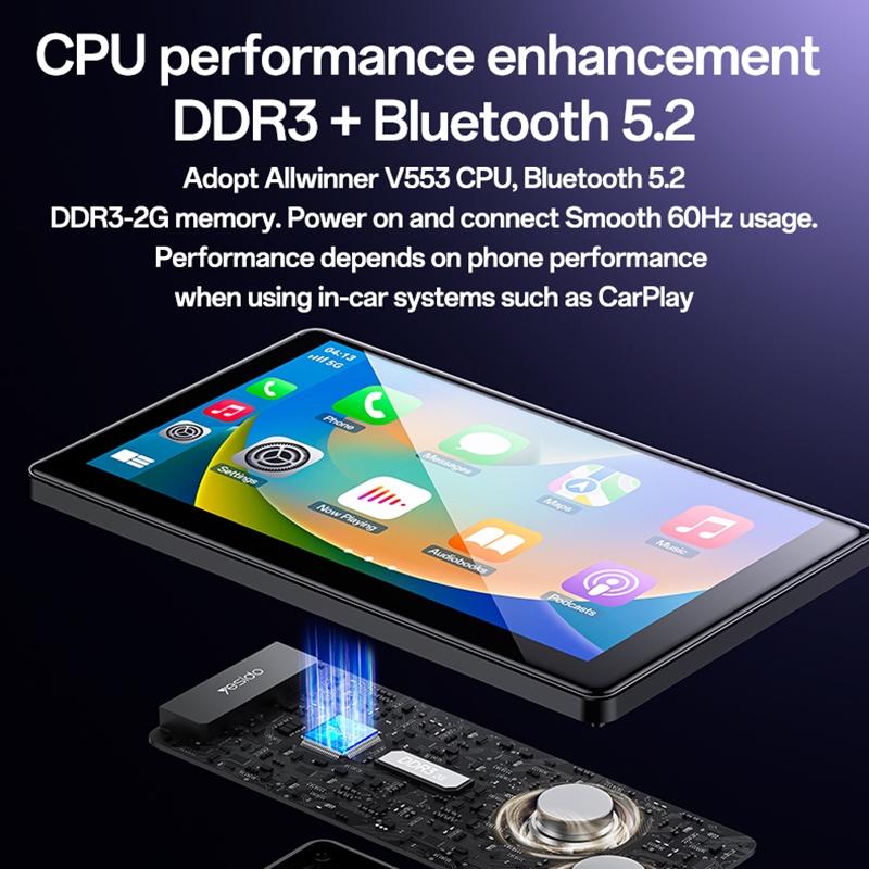 9 Inch Carplay Navigation & Recorder Black