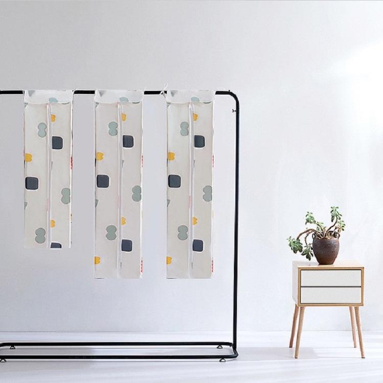 Small 3d Hanger Pocket Wardrobe with Dust Cover - Geometry