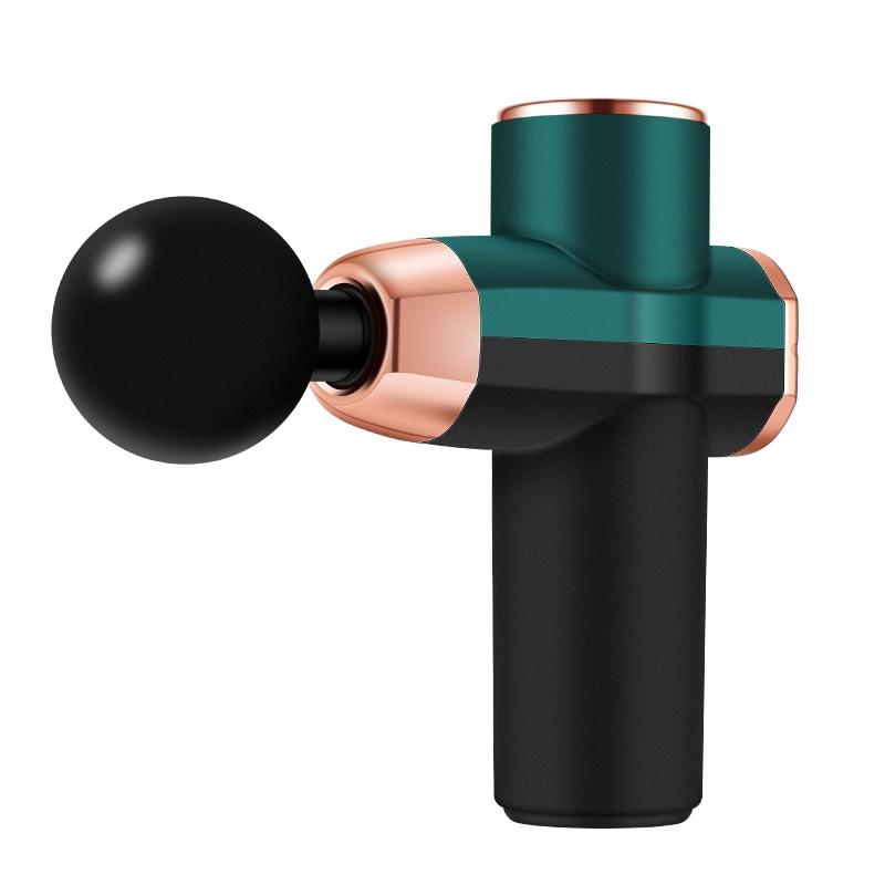 Compact 12V Muscle Relax Massage Gun - Mini Size - Black Red