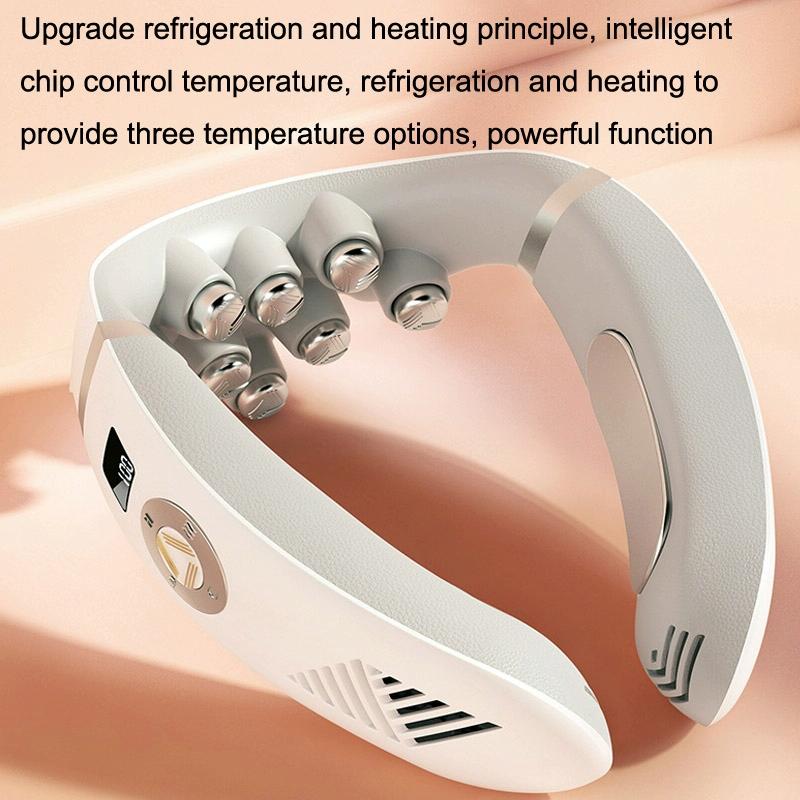 Intelligent Pulse Peck Massager Household Electric White