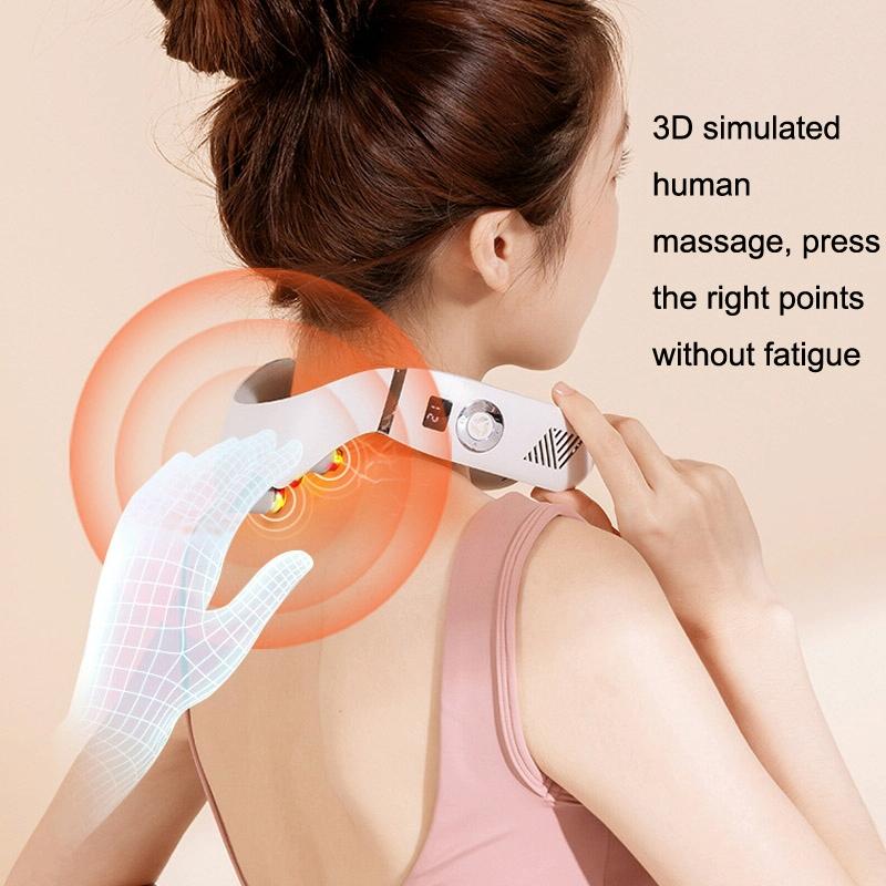 Intelligent Pulse Peck Massager Household Electric White