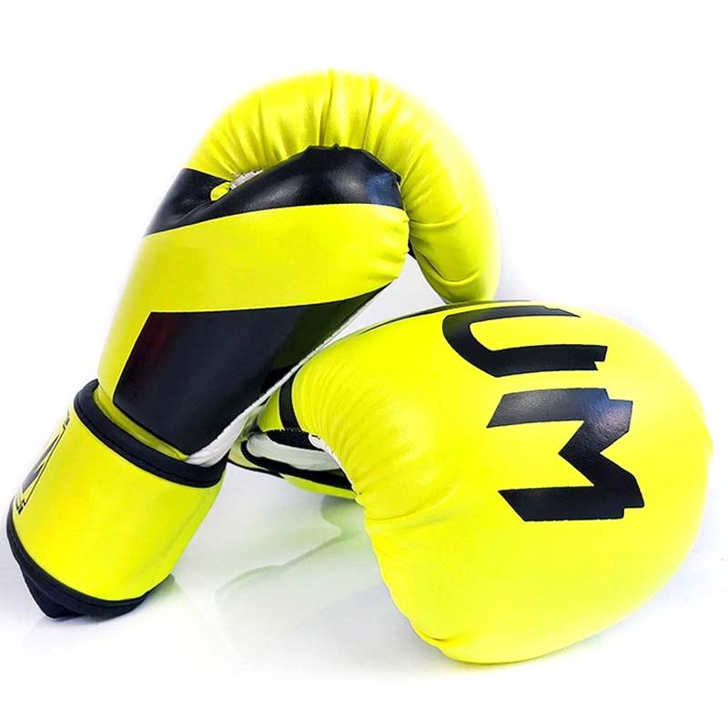 Professional Adult Boxing Training Gloves - 6Oz For Muay Thai Fighting - Red