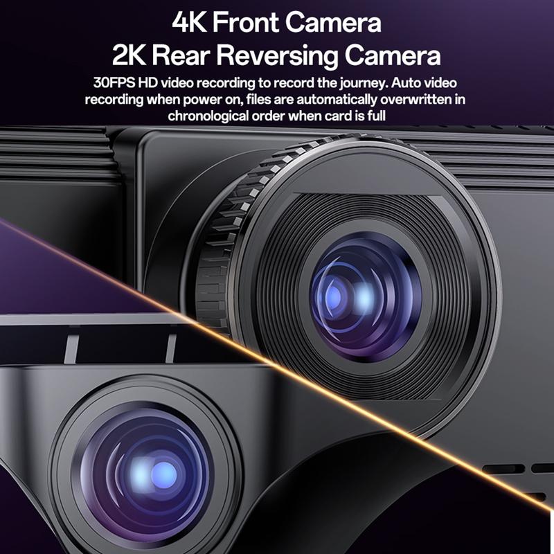 10.26 Inch Carplay Navigation & Recorder - Yesido Km19 Black