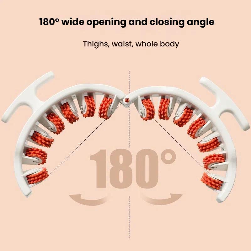 Kedu Slimming Leg Roller Inner Thigh & Calf Massager - Avocado Green