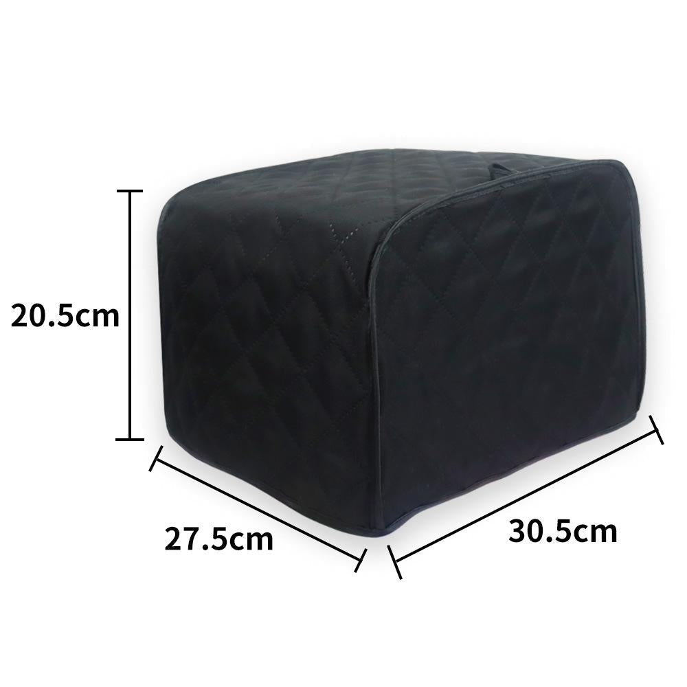 Large Home Bread Maker Dust Cover - Polyester - Black