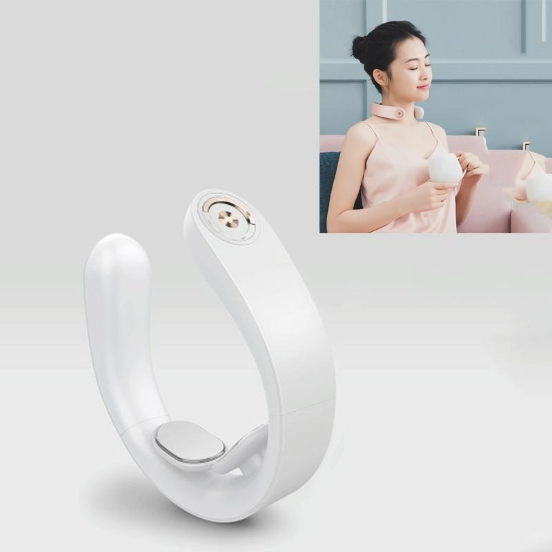 Smart Neck & Shoulder Massager Heat Therapy Multi-Function Cervical Spine Physiotherapy Pgg - White