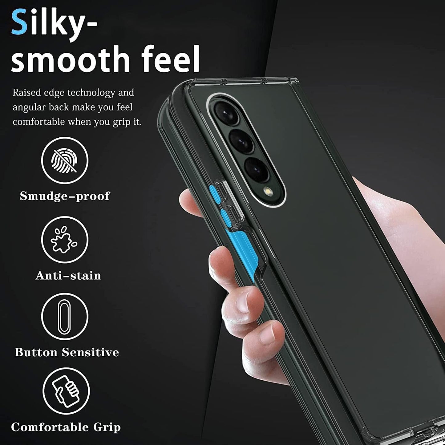 For Samsung Galaxy Z Fold4 5G Tpu Case