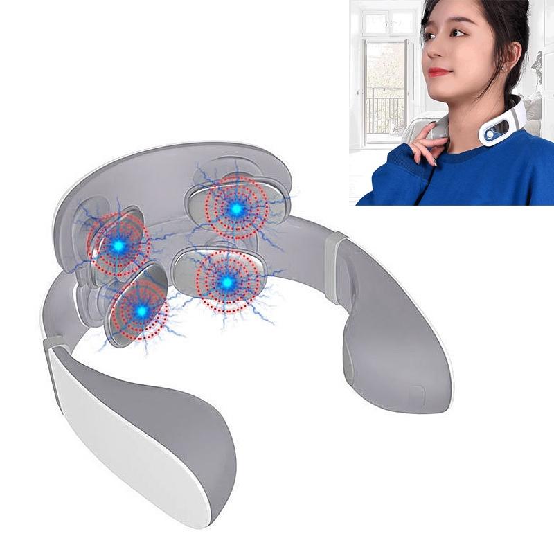 Hot Compress Shoulder & Neck Massager Four Ends