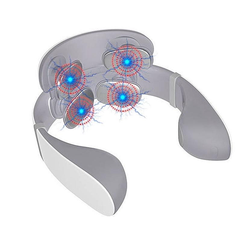 Hot Compress Shoulder & Neck Massager Four Ends