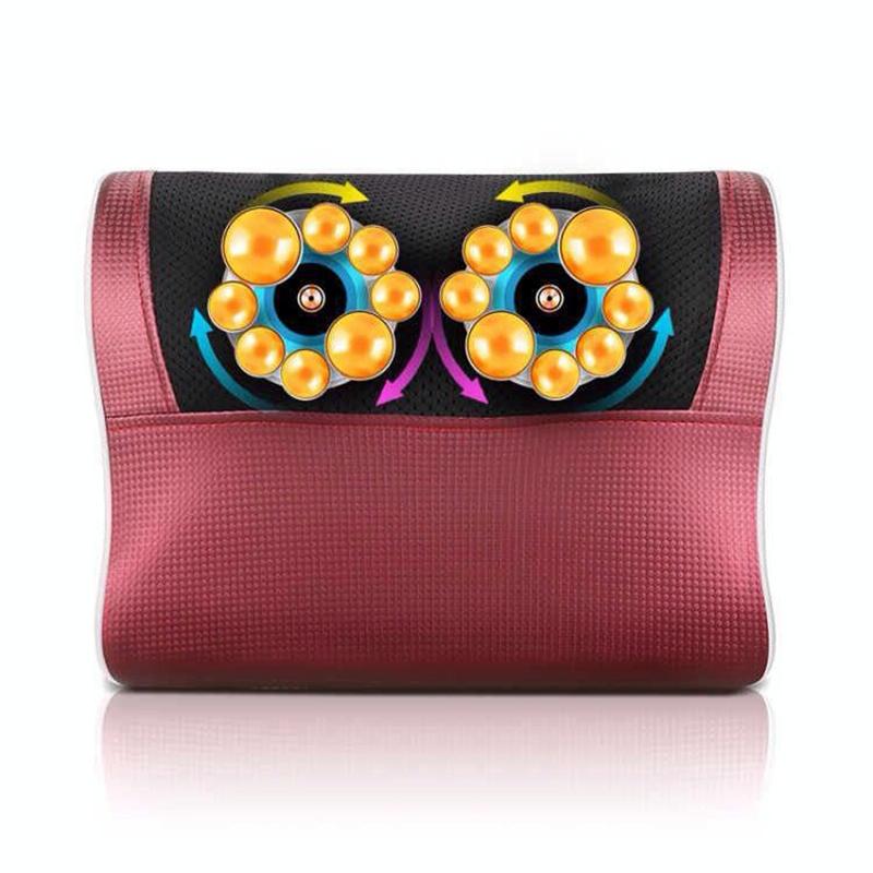 Multifunctional Electric Massage Pillow For Neck Back And Waist