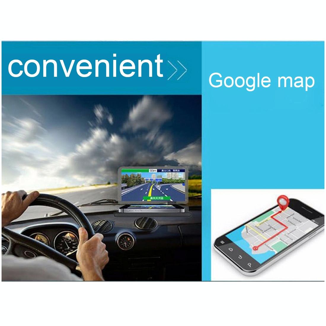 Car Gps Hud Holder For Smartphones Black