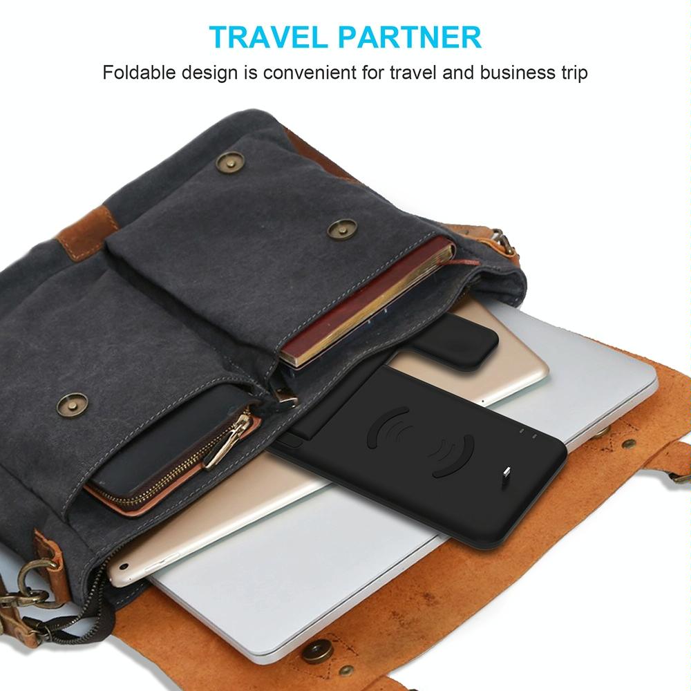 4 In 1 Wireless Charger Stand For Iphone Apple Watch Airpods Dual Phone Charging Black