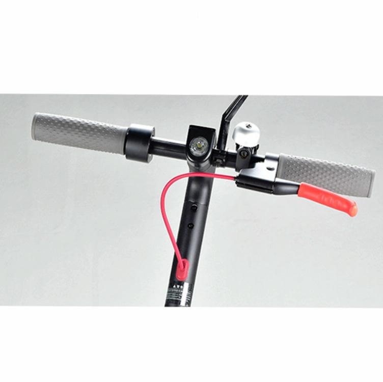 Non-slip Silicone Car Handles for Xiaomi Electric Scooter - Pair - Light Grey