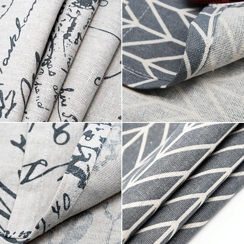 Kitchen Refrigerator and Washing Machine Dustproof Cover - 55x130cm - Gray Triangle