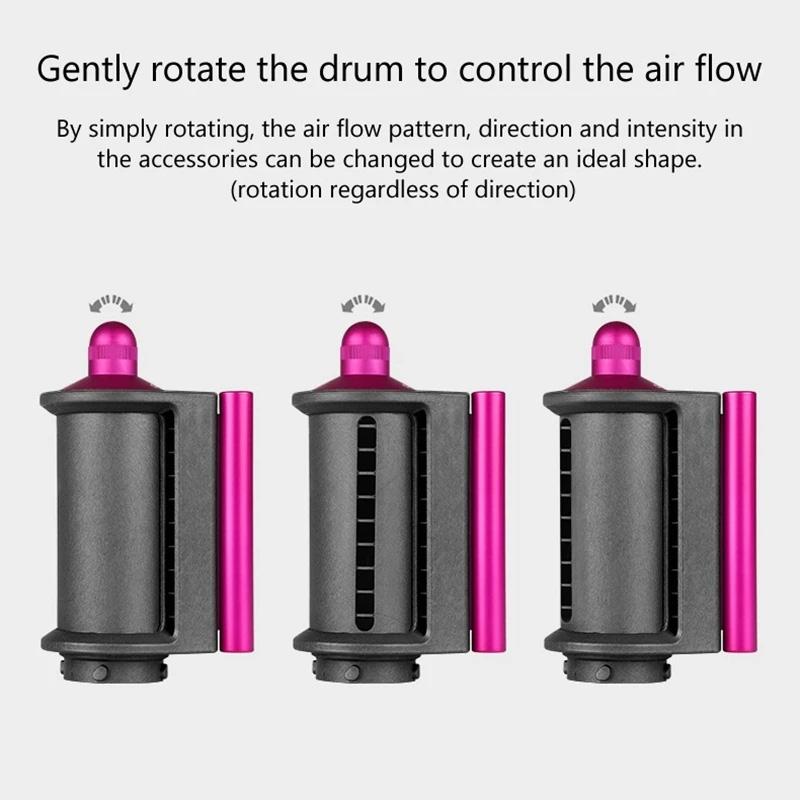 Anti-flying Wind Nozzle for Dyson Airwrap - no Code - Red