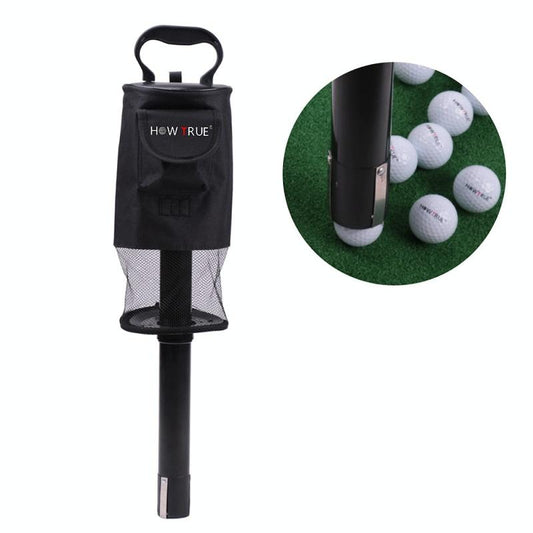 Detachable Golf Ball Picker - Standing - Black