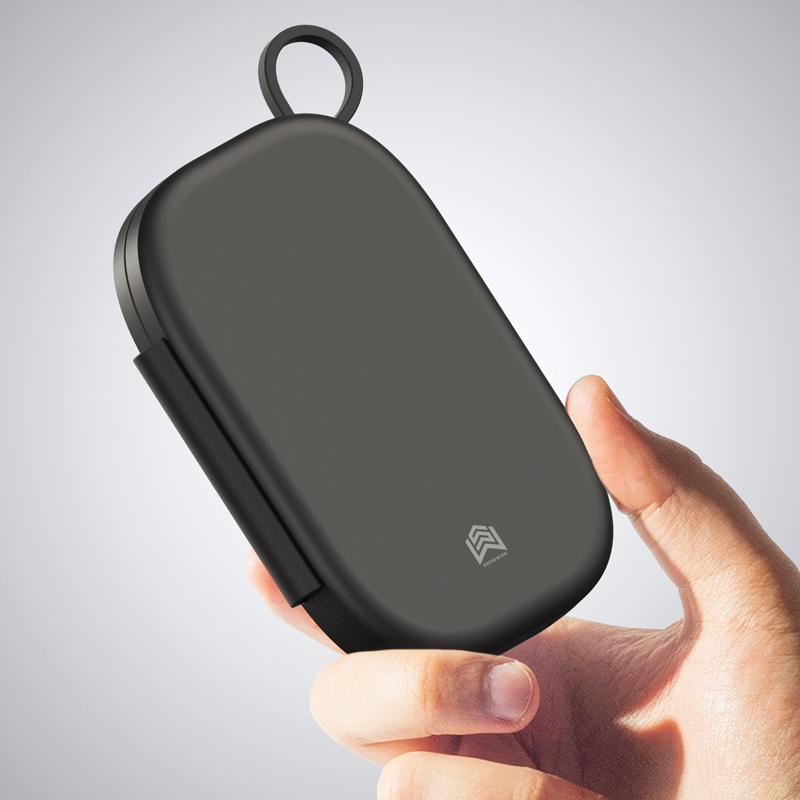 3 In 1 Magnetic Wireless Charger For Apple Devices - White