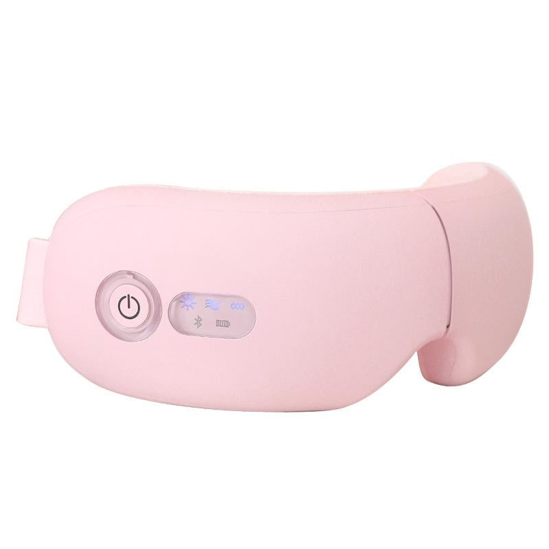 Rechargeable Eye Massager With Heat Air Pressure & Vibration - White