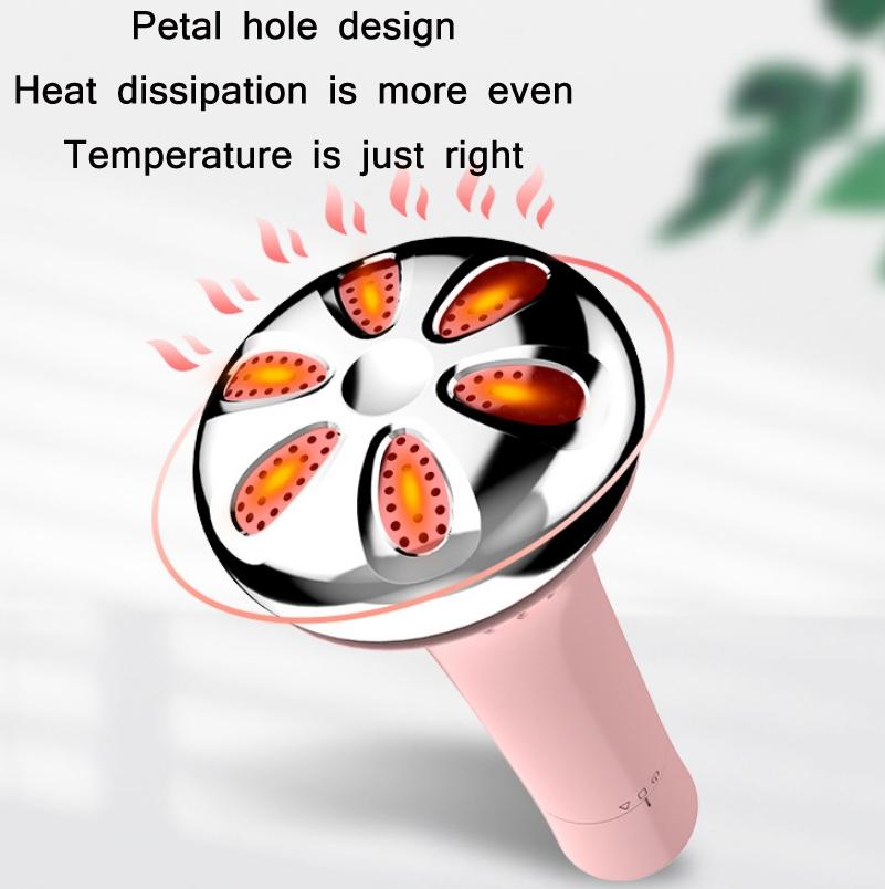 Smokeless Moxibustion Open Flame Massage Equipment - Pearl White