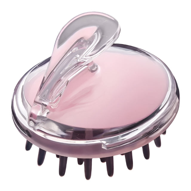 5Pc Silicone Pvc Massage Brush Set - Red