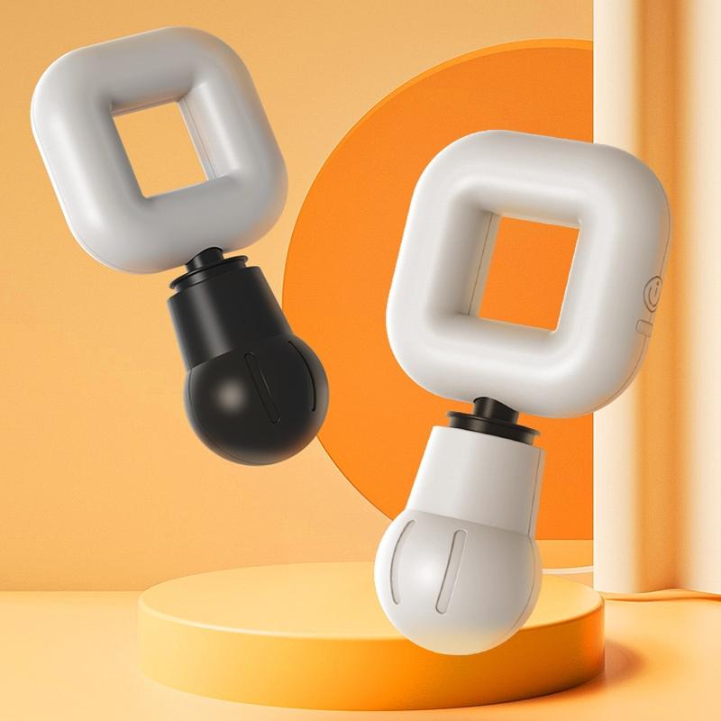 Portable Wireless Fascia Gun For Muscle Relaxation - Black