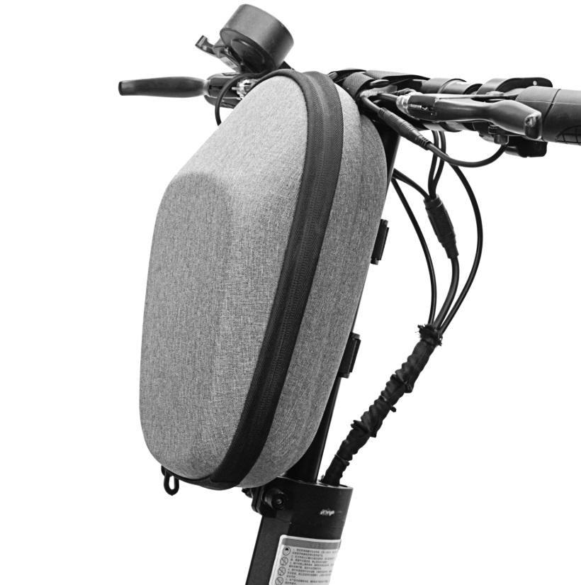 Waterproof Hard Shell Bag for Xiaomi No.9 Electric Scooter - Front Storage for Folding Car - Gray