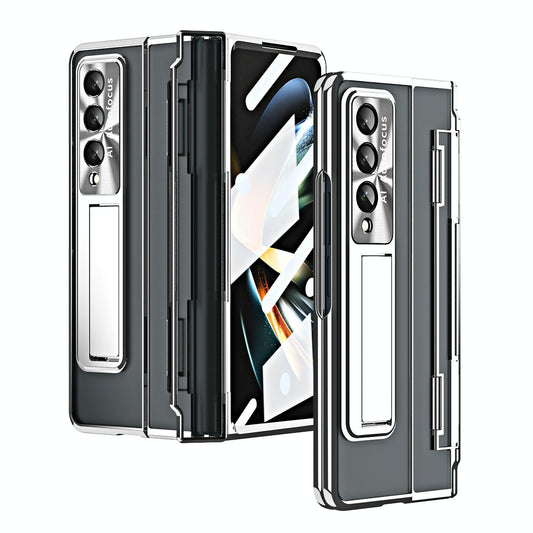 For Samsung Galaxy Z Fold4 5G Phantom Series Folding Case - Silver