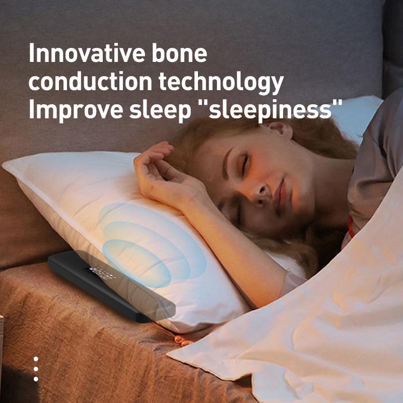 Bone Conduction Sleep Speaker Bluetooth 5.3 Fits All Devices - Grey