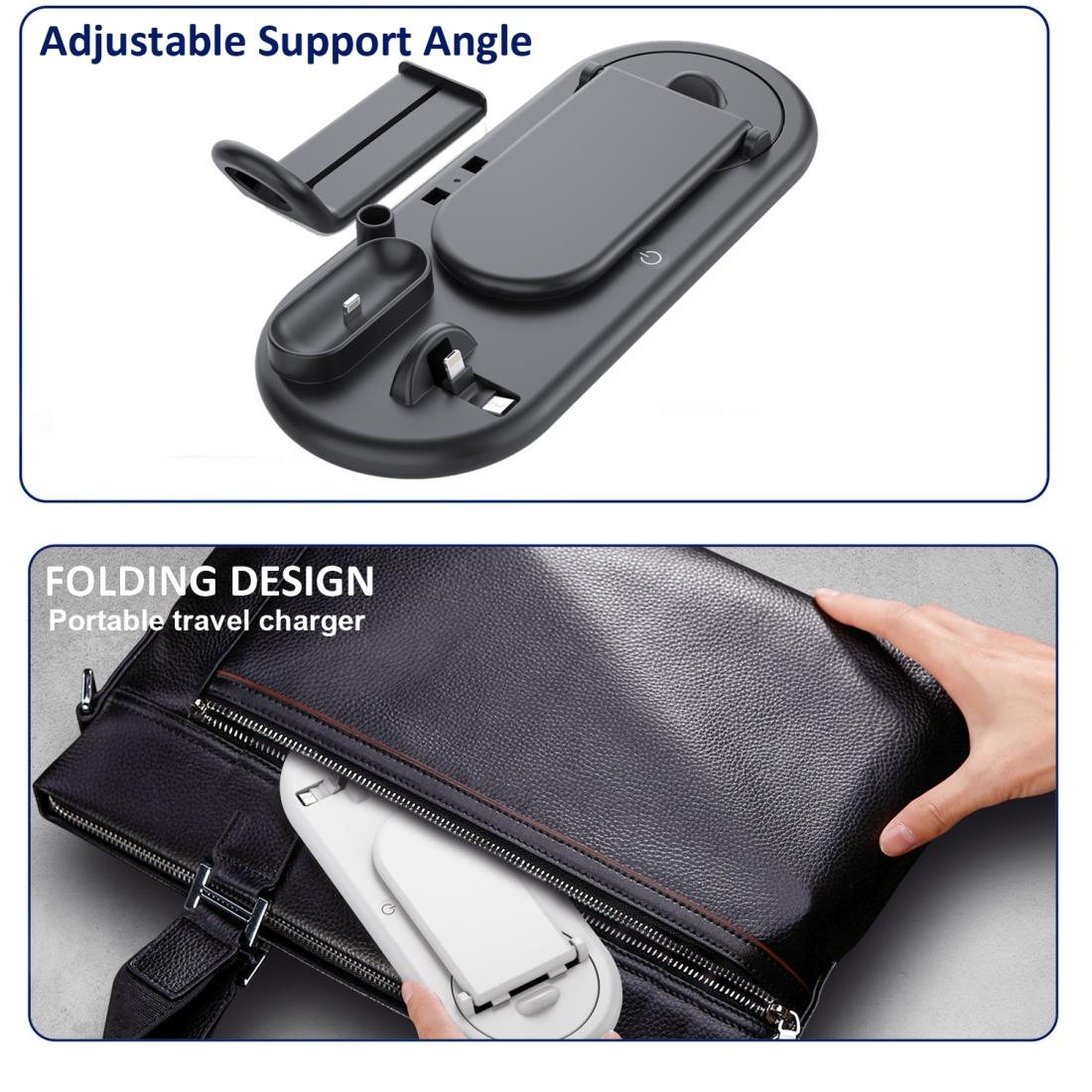 3 In 1 Wireless Charger For Phone Watch And Airpods