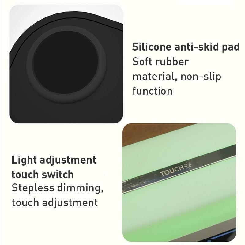 6 In 1 Wireless Charger N65 Multifunction - Black