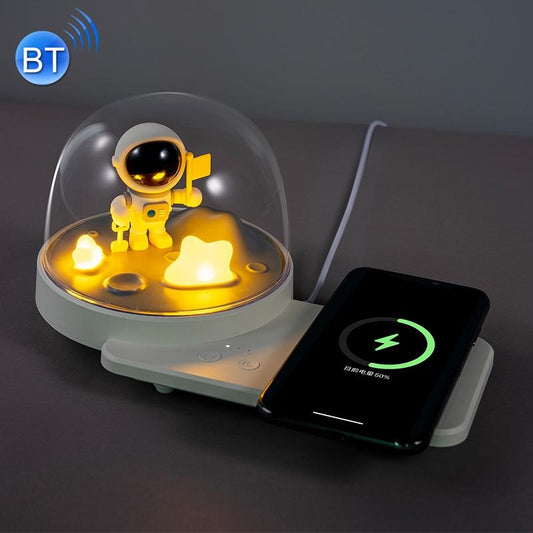Wireless Fast Charging Bluetooth Music Lamp Astronauts