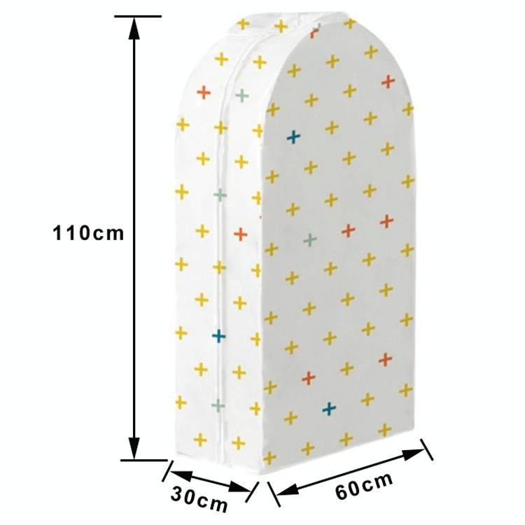 Large 3d Hanger Pocket Wardrobe with Dust Cover - Flowers