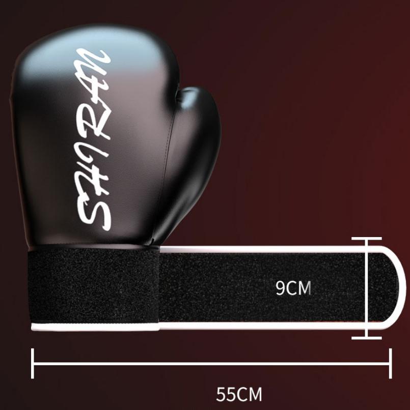 Professional Boxing Sanda Gloves For Training And Fighting - White 10Oz