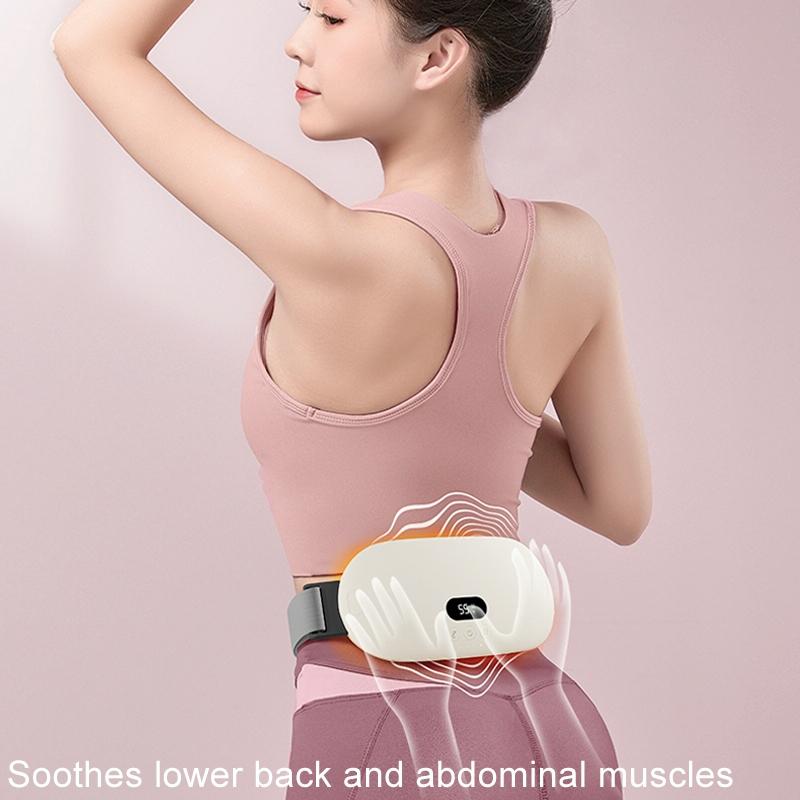 Smart Massage Belt For Abdomen & Waist Electric & Warm - Yellow 4000Mah